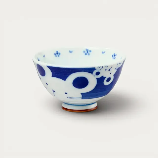 Nishikidori Zodiaque bol à riz porcelaine 200g