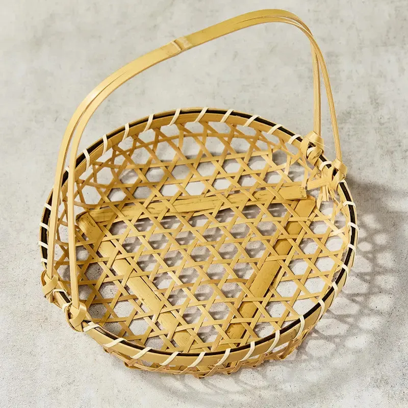 Nishikidori panier à tempura 19 cm bambou égouttoir
