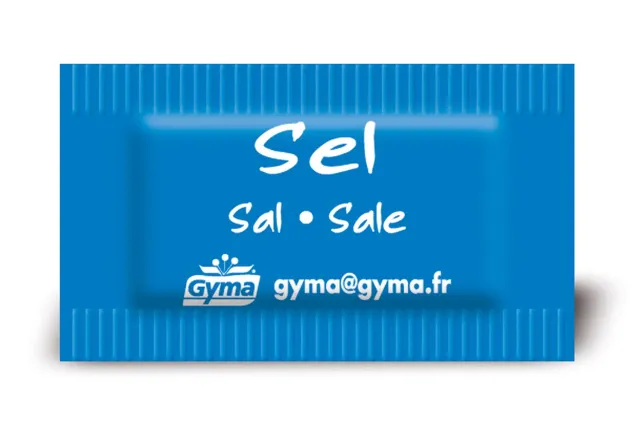 Gyma Sel portions individuelles 2000x0,8g papier