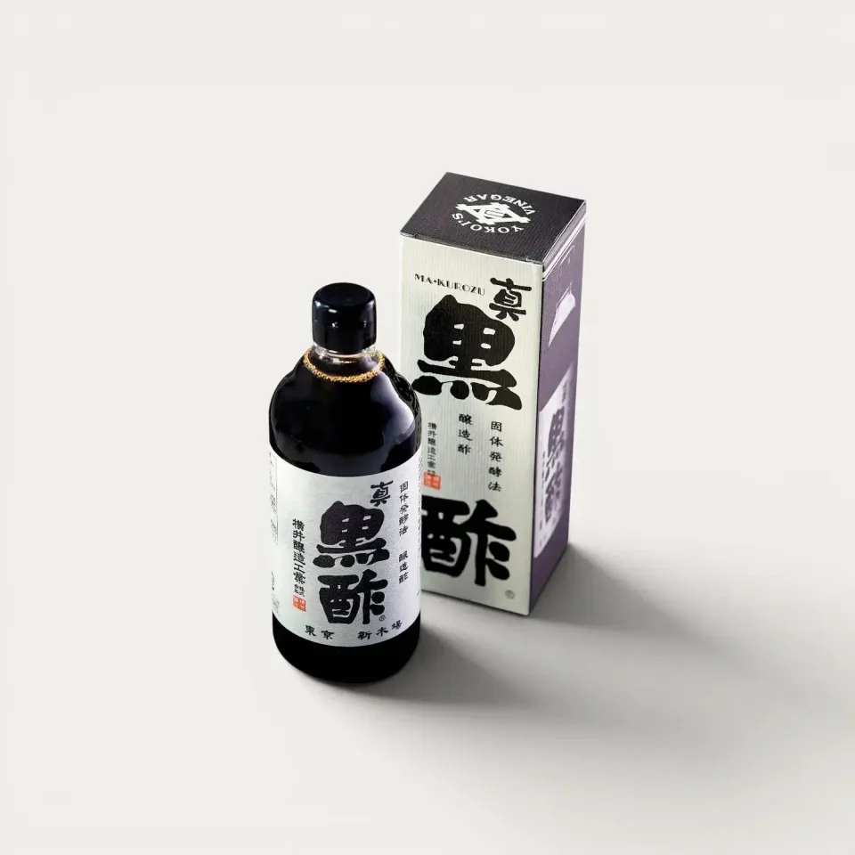 Nishikidori Makkurozu vinaigre noir riz blé 500ml 2 ans