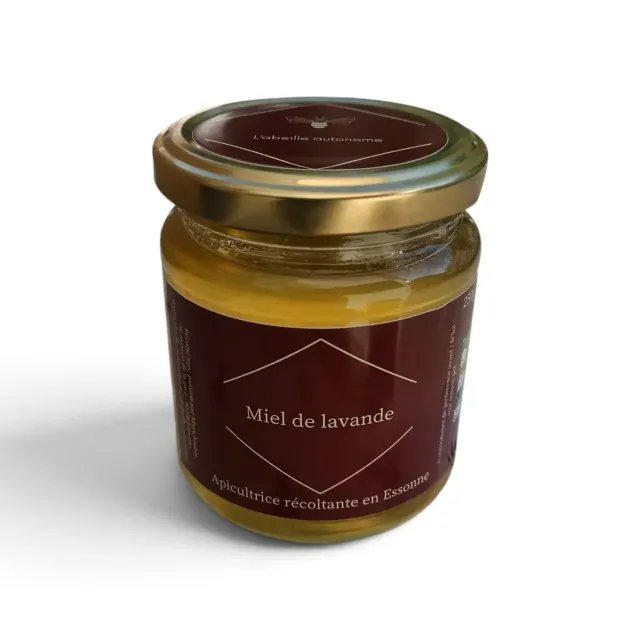 L'Abeille autonome miel de lavande 250g floral