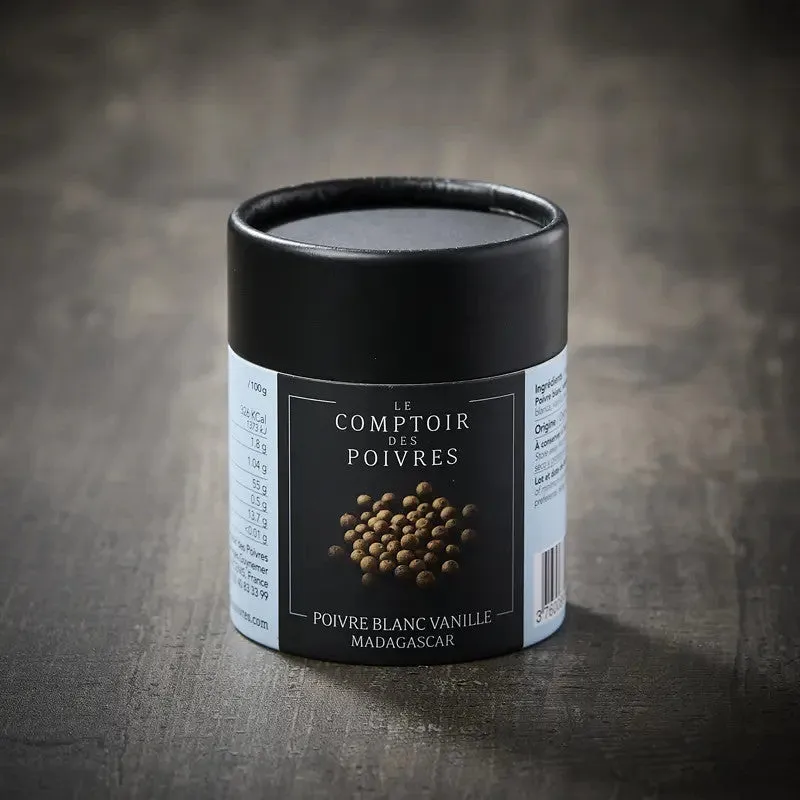 NISHIKIDORI Poivre blanc vanille entier 80g doux
