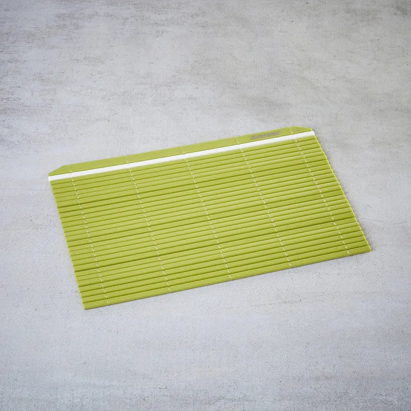 Nishikidori makisu tapis à makis vert 250x165mm anti-adhésif