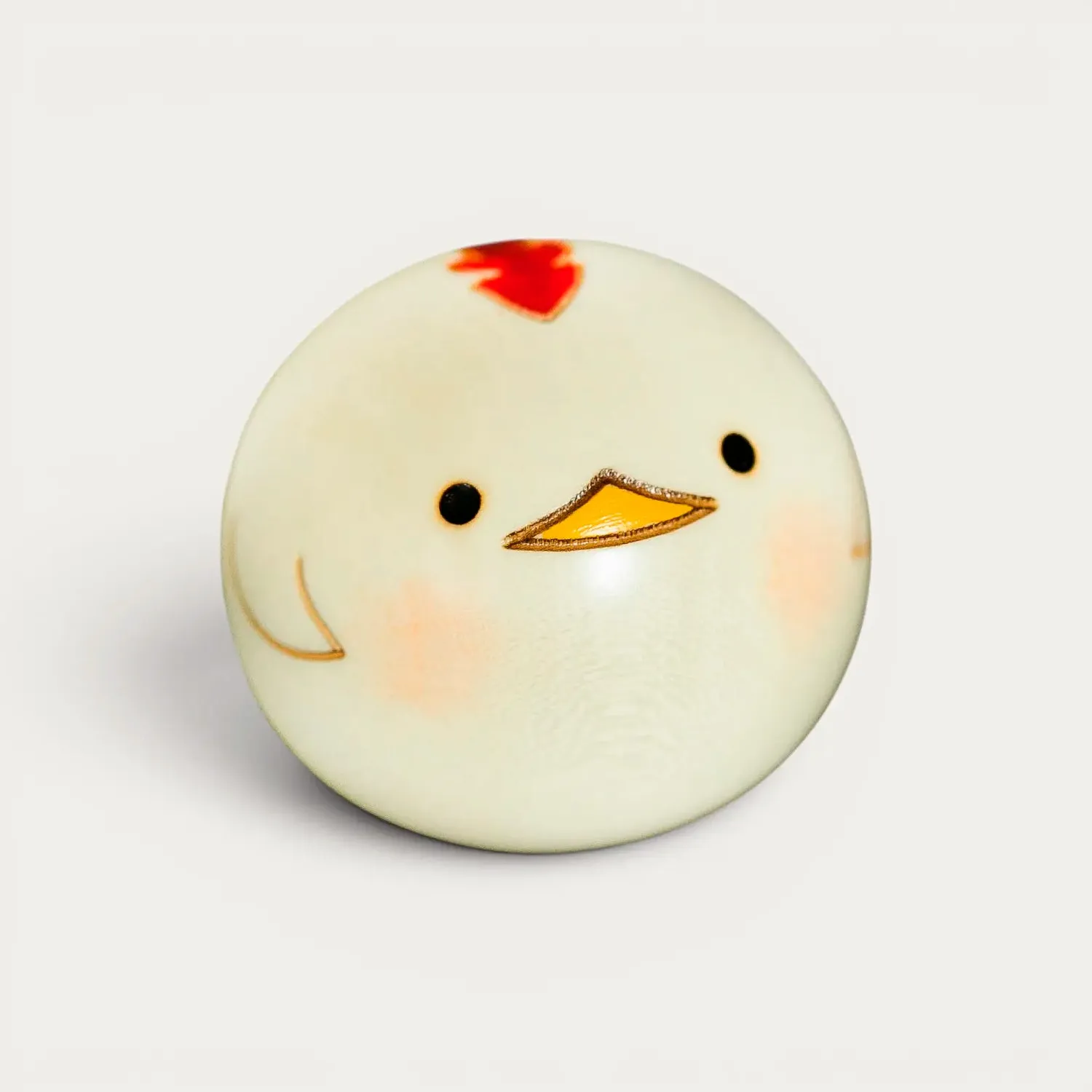 NISHIKIDORI Yurakoro figurine zodiaque culbuto coq