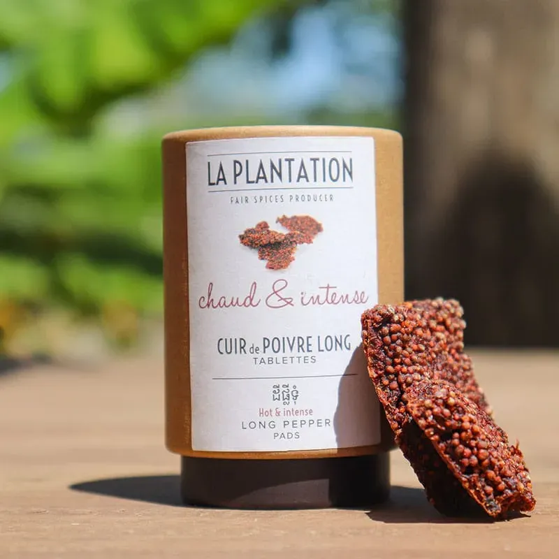La Plantation Cuir de Poivre long rouge