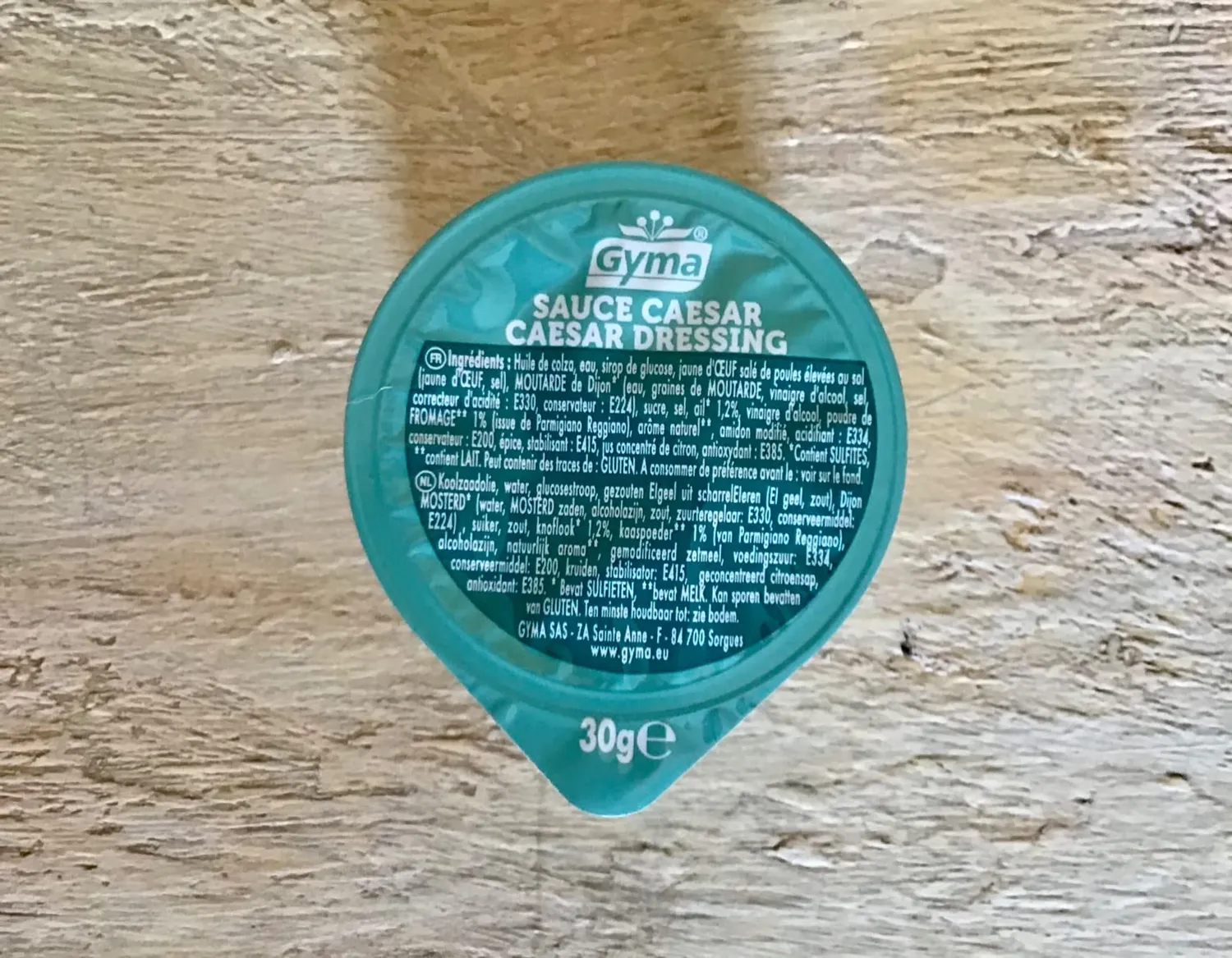 Gyma Coupelles Sauce Caesar 144x30g parmesan