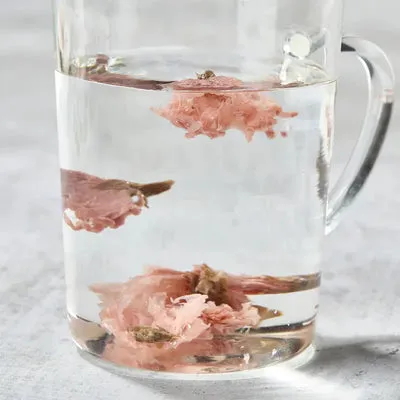 Nishikidori Sakura fleurs de cerisier salées tige 5 mm saumurées