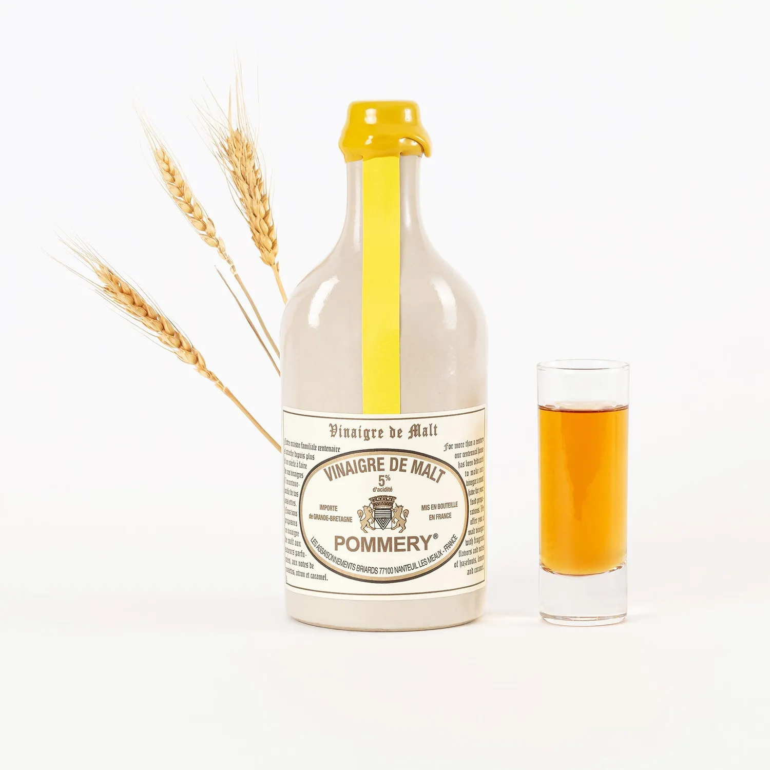 Pommery vinaigre de malt 5% 50cl ambré