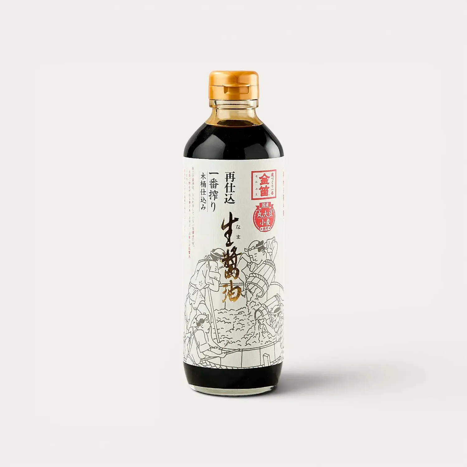 NISHIKIDORI Kinbue Saishikomi sauce soja double fermentation 600 ml