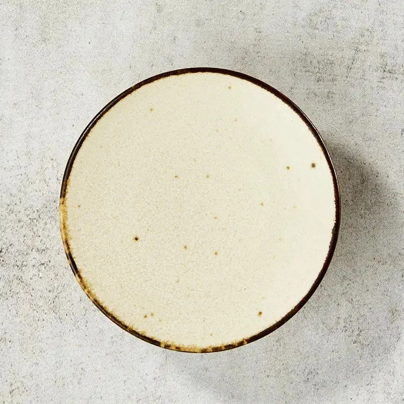 Nishikidori Chinmi coupelle mise en bouche sur pied beige