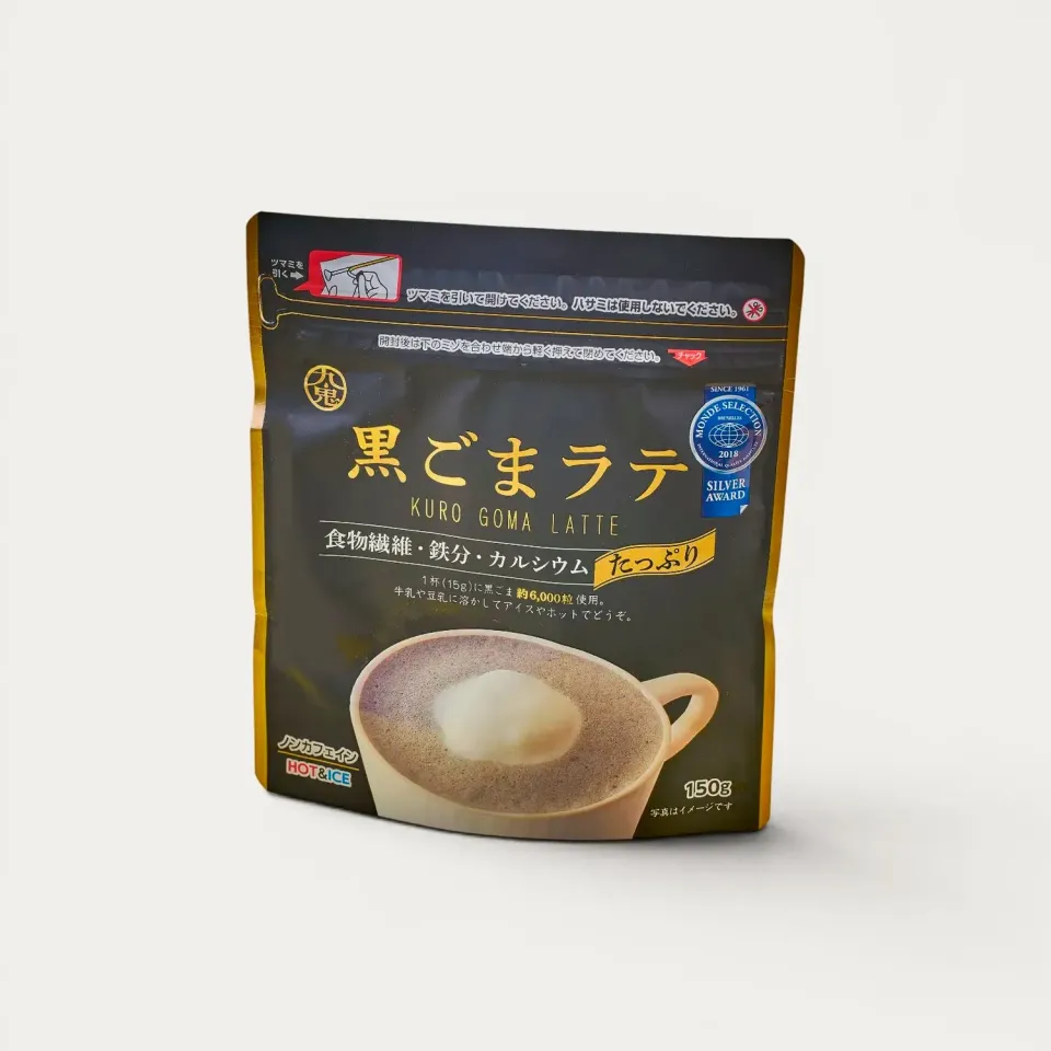 Nishikidori Sésame Noir Latte Boisson 150 g Grillé