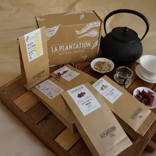 La Plantation coffret tisanes Detox cadeau