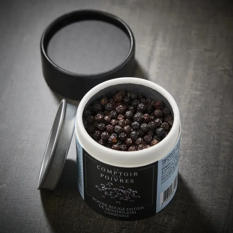 NISHIKIDORI Mondolkiri poivre rouge entier boîte 80 g