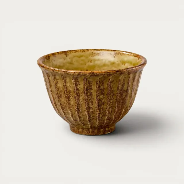 NISHIKIDORI Shinogi bol a riz argile 11,5cm noir
