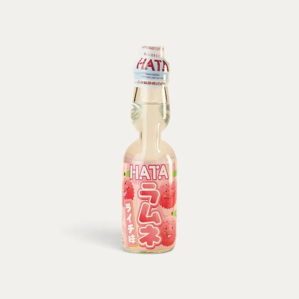 Hata Ramune limonade japonaise 200ml litchi bille authentique