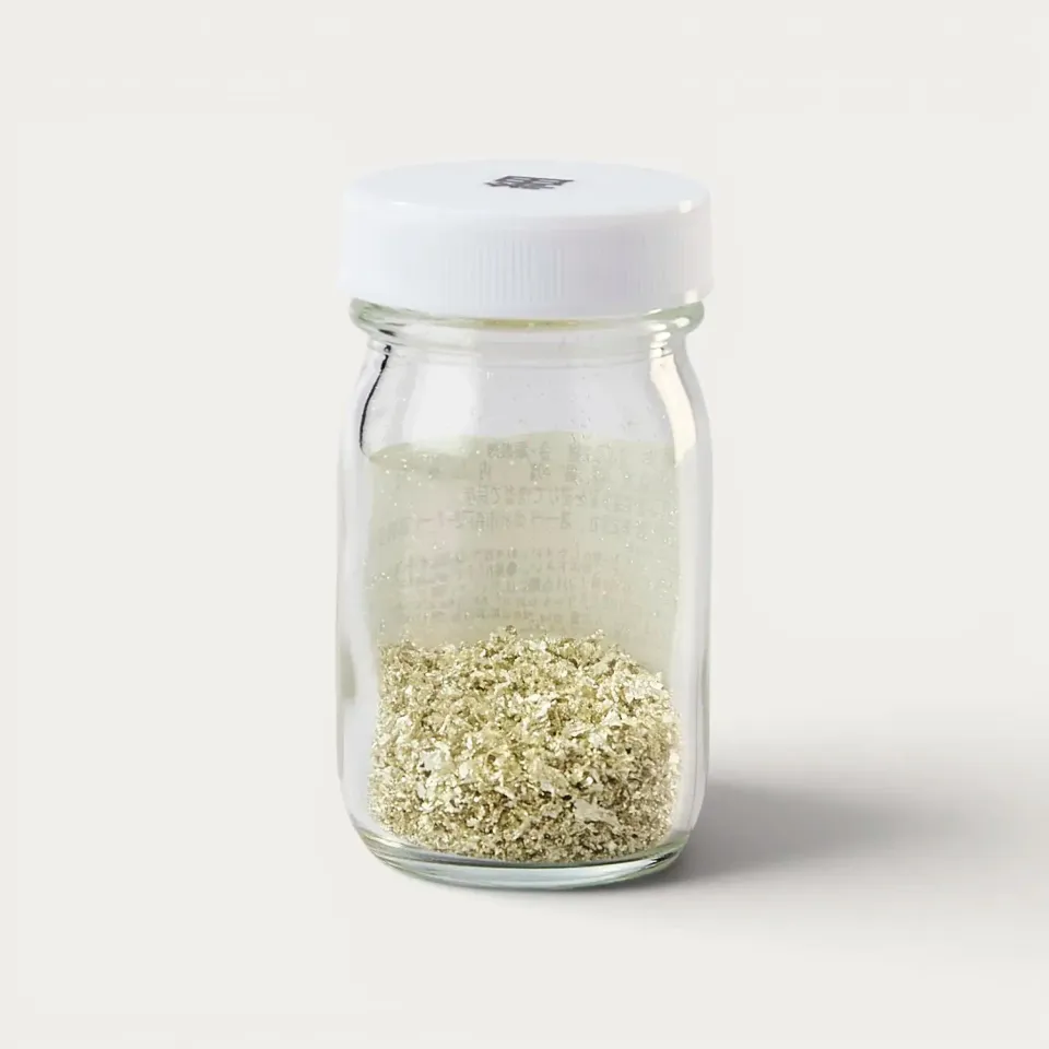 Nishikidori Pétales d'Or flocons alimentaires 10mm 0,5g doré