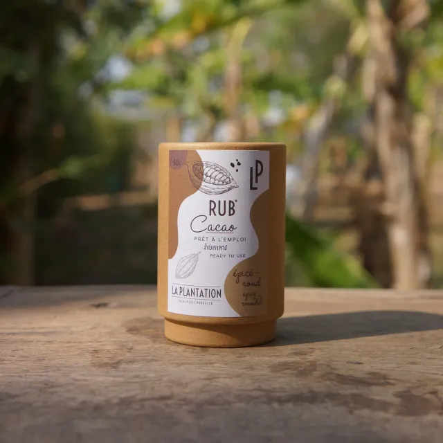 La Plantation Rub Cacao mélange d'épices fumé