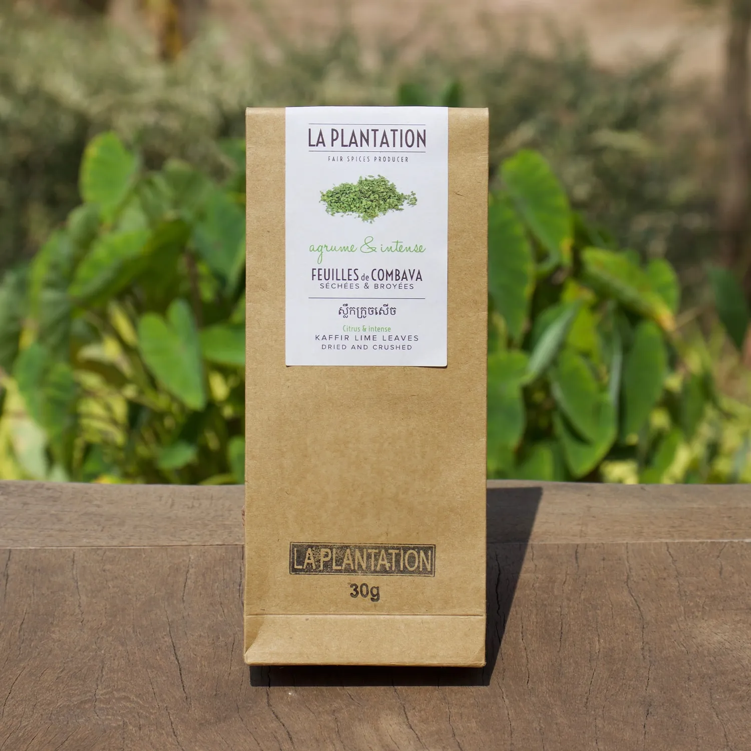 La Plantation Combava Feuilles aromatiques séchées
