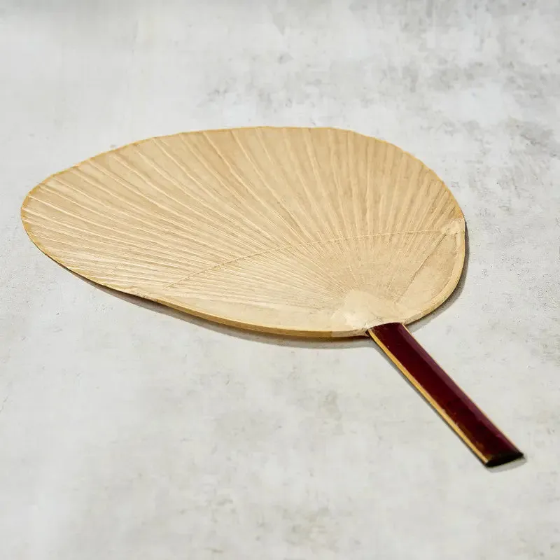 Nishikidori Shibu-Uchiwa éventail barbecue ovale 34,5cm