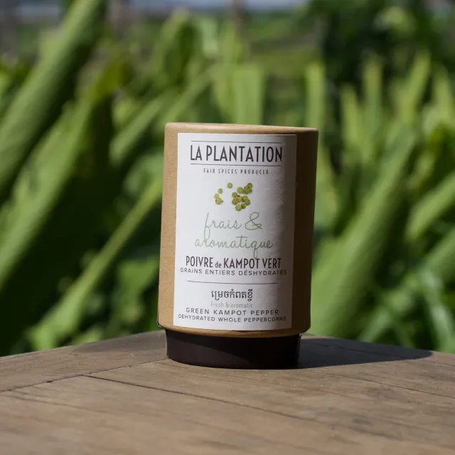 La Plantation Poivre de Kampot vert déshydraté IGP
