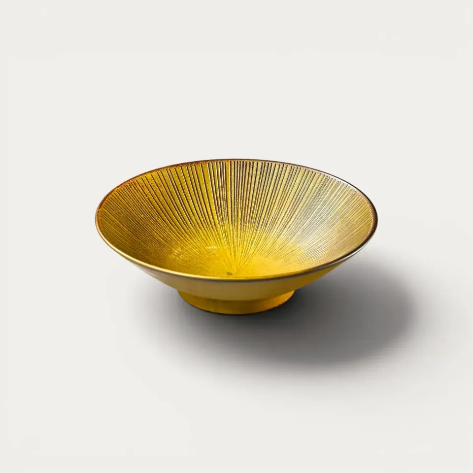 Nishikidori Assiette creuse porcelaine argile 21,4 cm