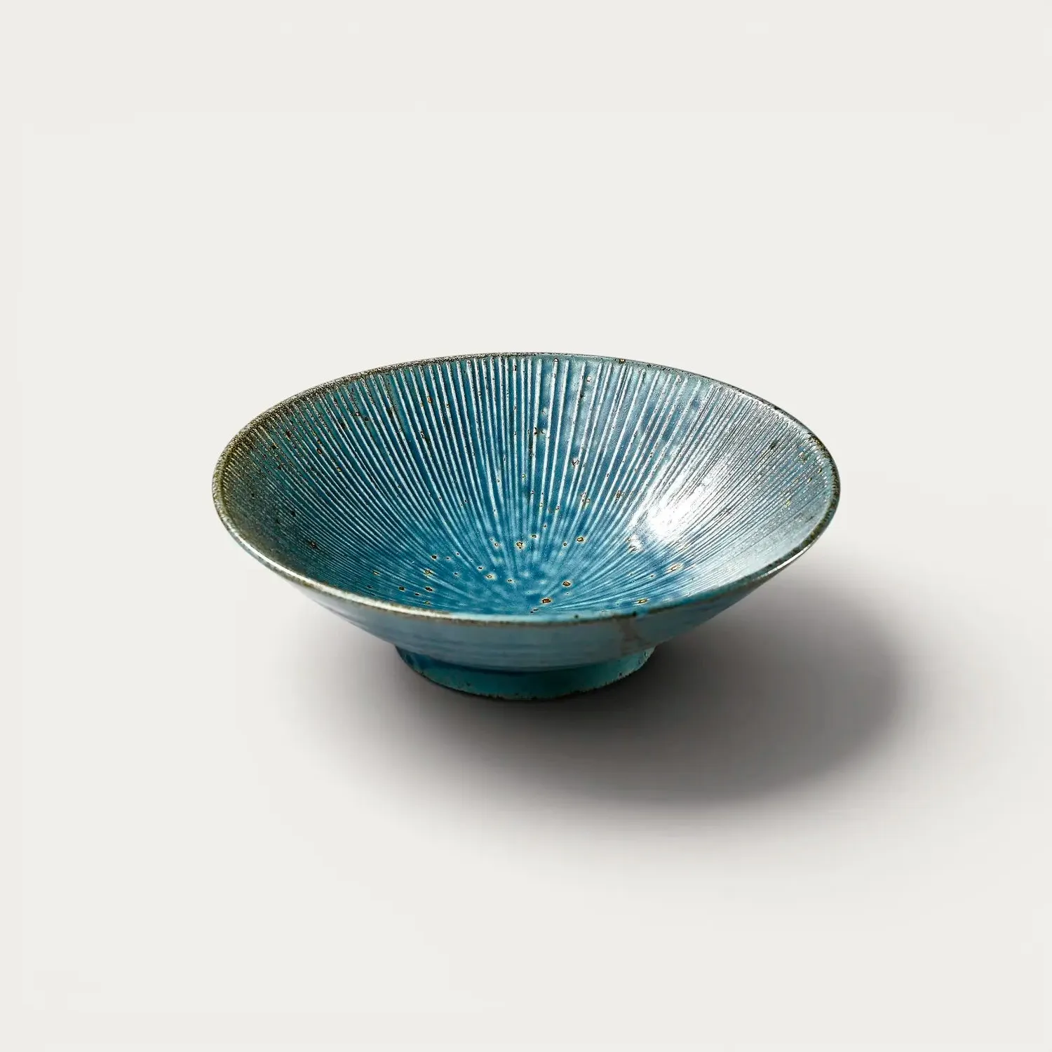 NISHIKIDORI Assiette nouilles somen udon 21,4cm vert