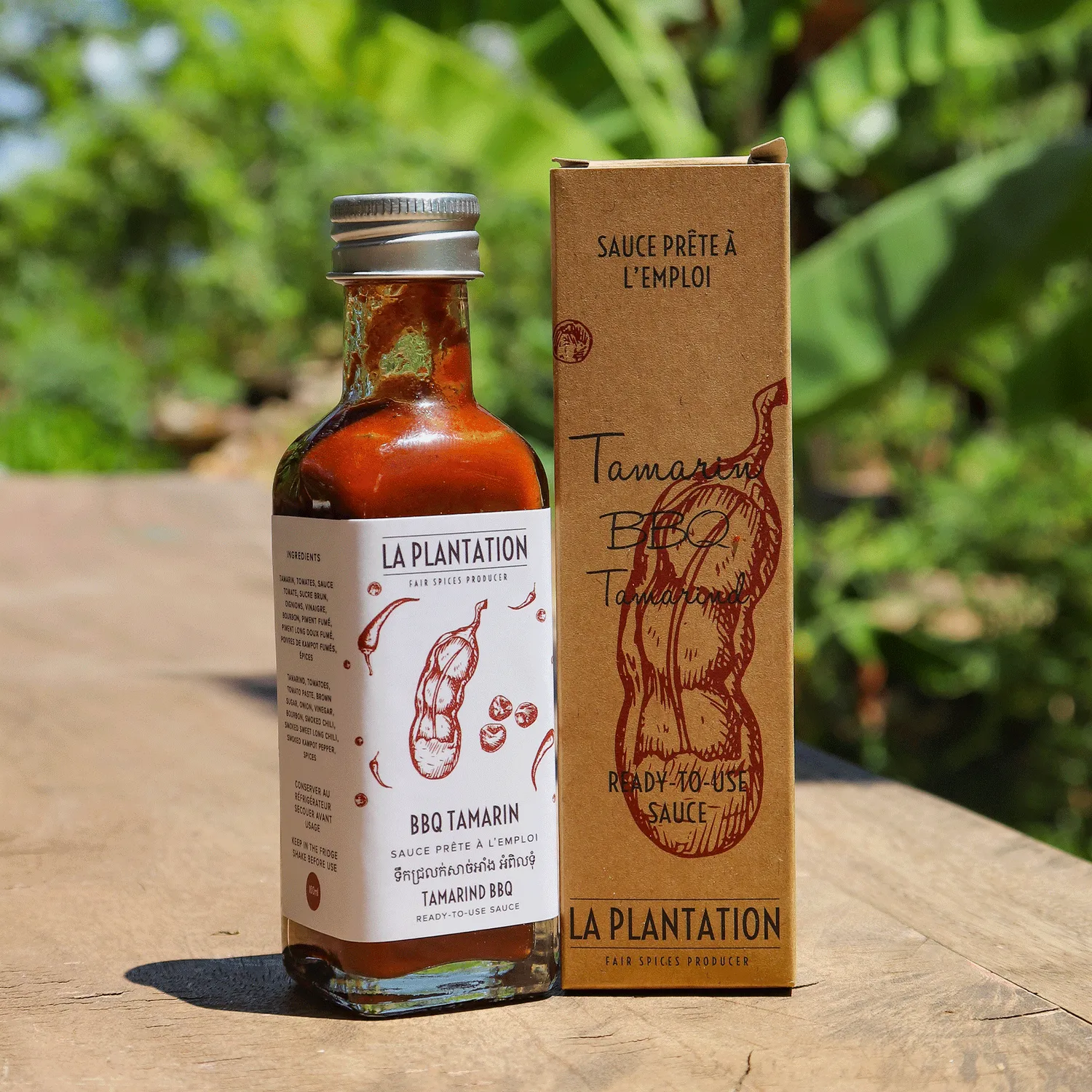 La Plantation Tamarin Sauce BBQ aigre-douce