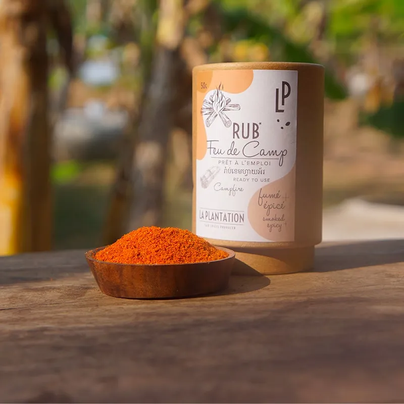 La Plantation Feu de Camp rub épices barbecue fumé