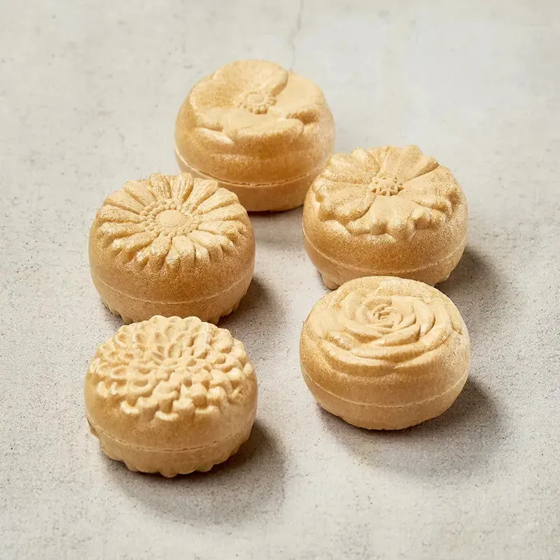 NISHIKIDORI Monaka fleurs gaufrettes 43 mm 50 paires fin