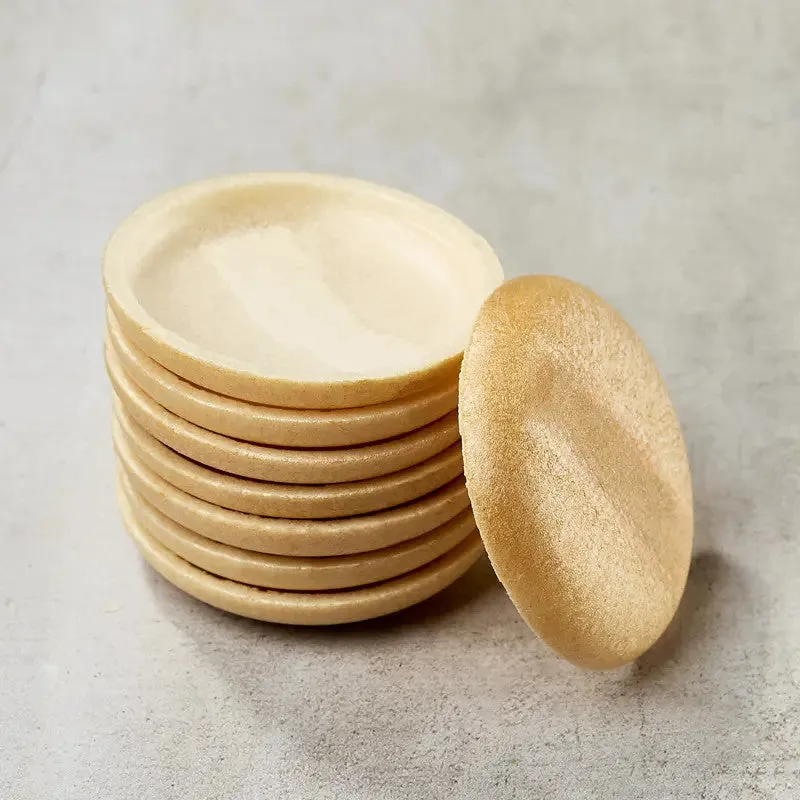 Nishikidori Monaka rond 70*13 mm coques 65 paires croustillant