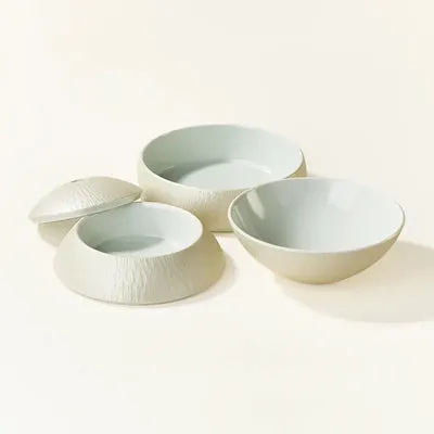 Nishikidori Jubako sphère bento 3 étages porcelaine