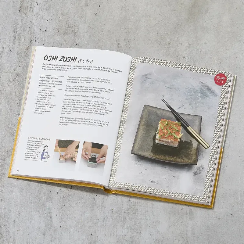 Nishikidori sushi onigiri riz japonais livre français