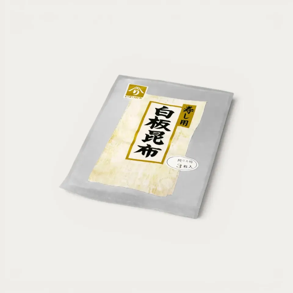 Nishikidori Shiroita Kombu feuille algue vinaigrée 60g umami