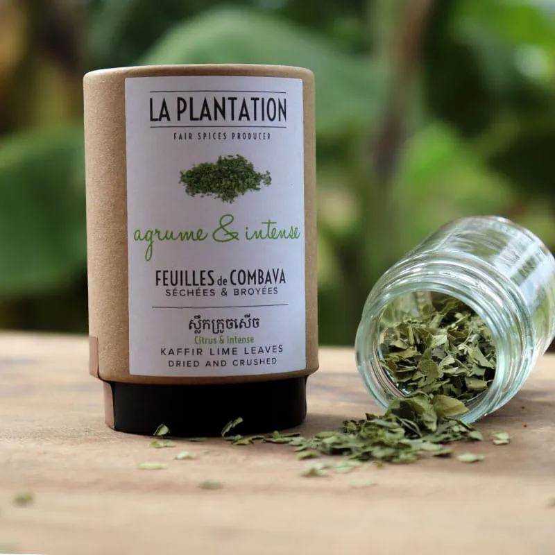 La Plantation Combava Feuilles aromatiques séchées