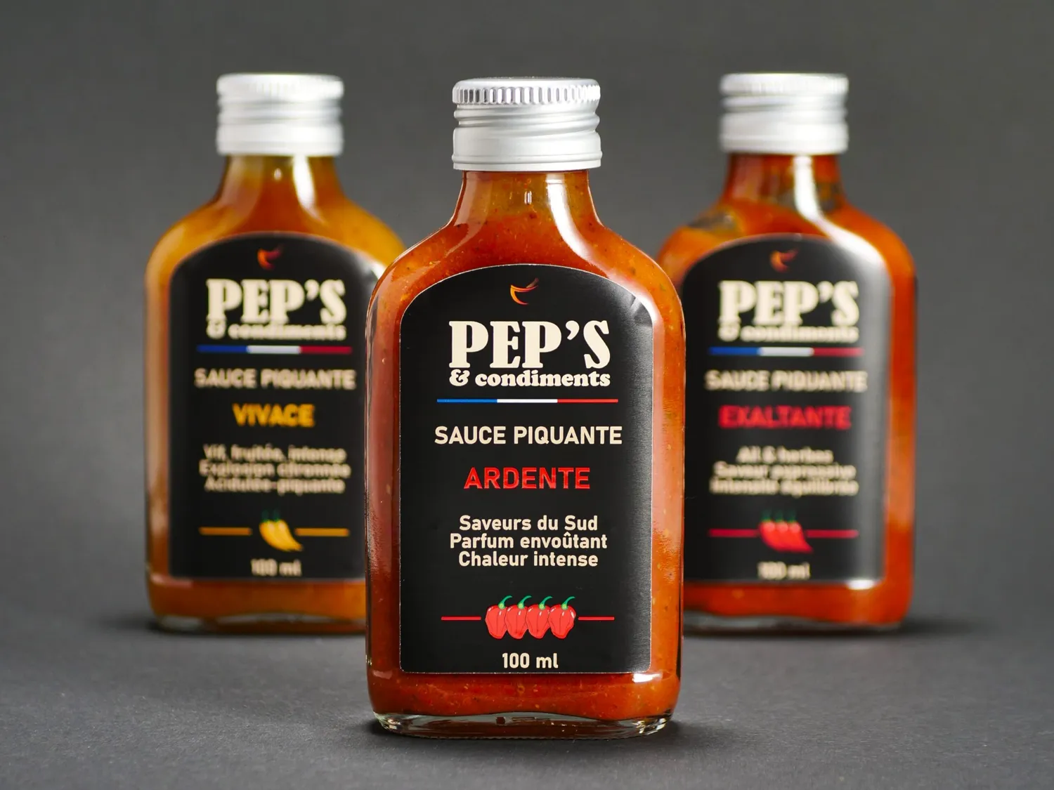 Pep's L'Ardente sauce piquante habanero ail 67 000 SHU