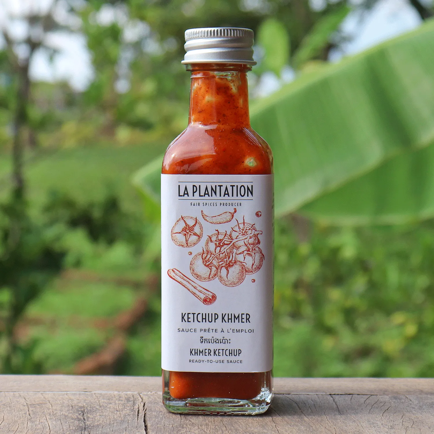 La Plantation Ketchup Khmer sauce tomate douce