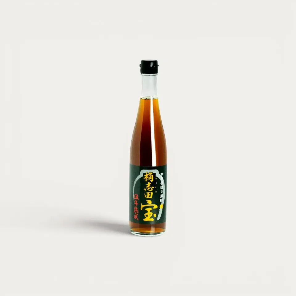 Takara vinaigre noir de riz 5 ans 500 ml doux umami