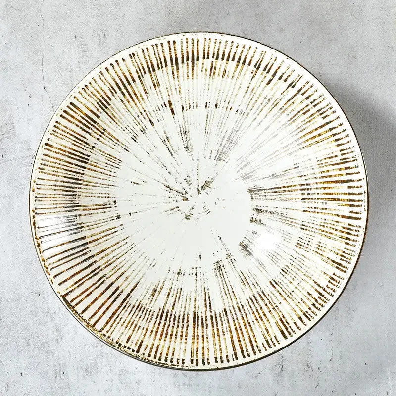 NISHIKIDORI Assiette nouilles somen udon 21,4cm vert