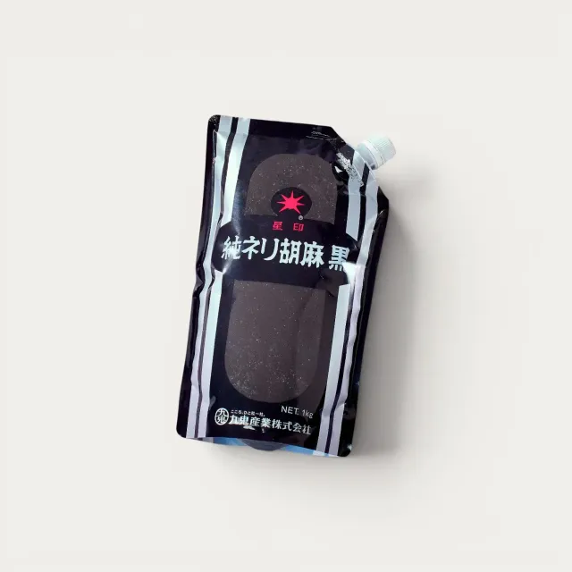 Nishikidori pâte sésame noir torréfié 1kg complète