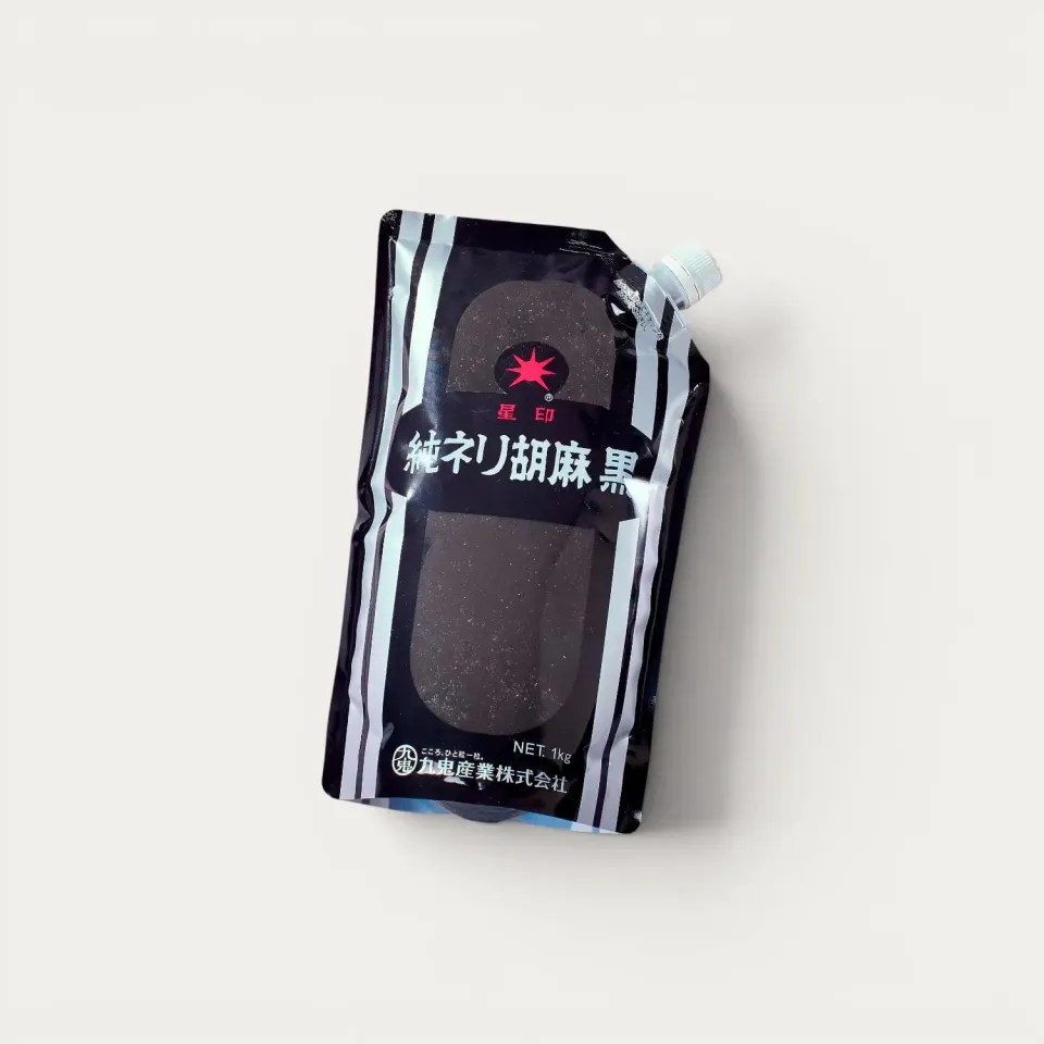 Nishikidori pâte sésame noir torréfié 1kg complète