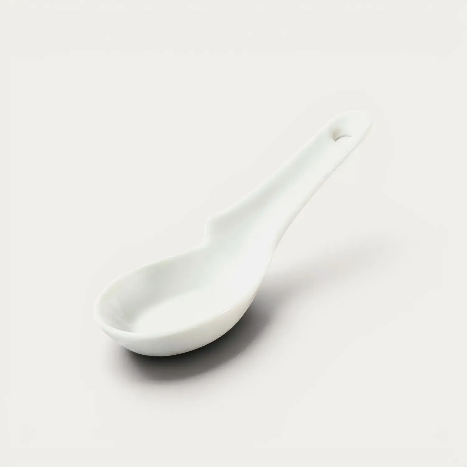 NISHIKIDORI Renge cuillère ramen udon porcelaine blanche
