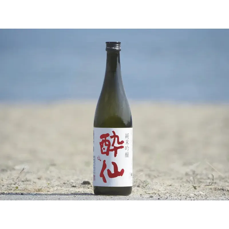 Suisen Junmai Ginjo Saké 16% 720ml Riz Poli 50%