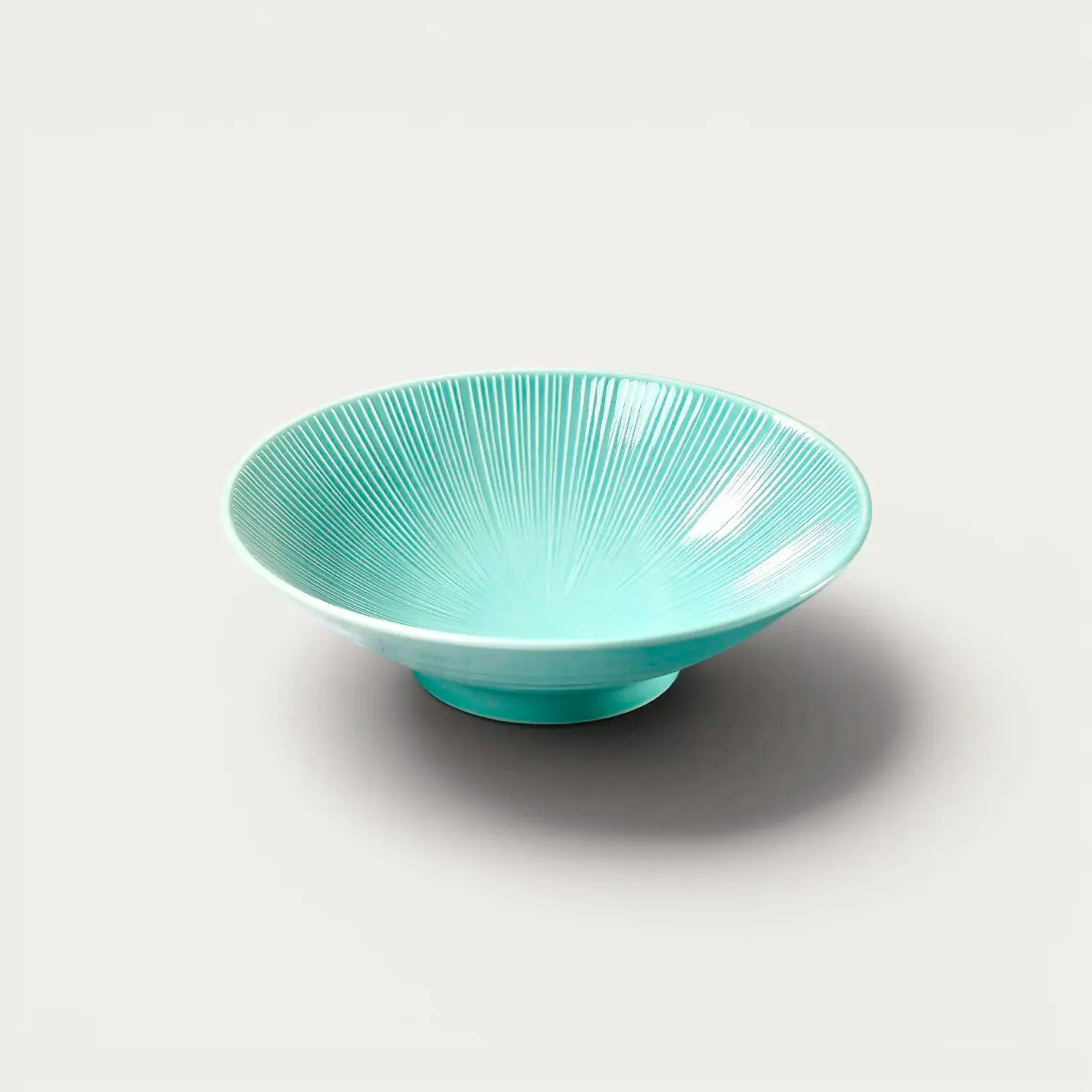 Nishikidori assiette somen udon noire Ø 21,4 cm profonde