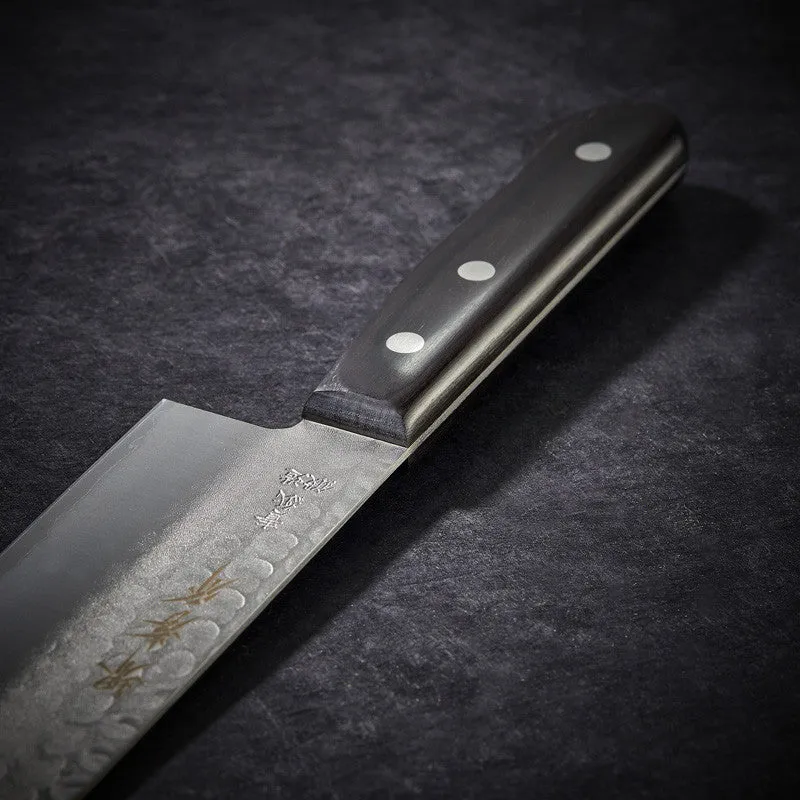 Nishikidori Nakiri couteau légumes martelé 165mm
