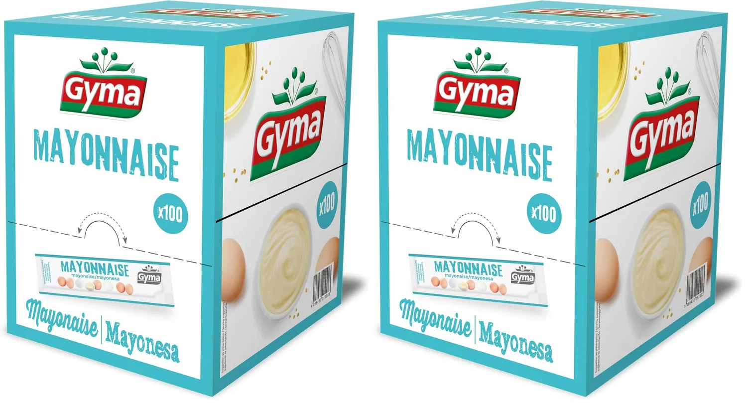 Gyma Mayonnaise sauce froide 100 sticks 10g