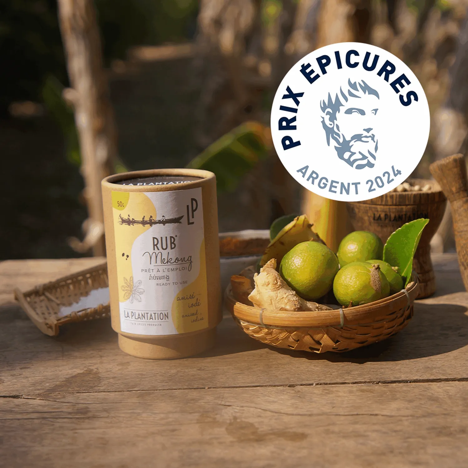 La Plantation Rub Mekong mélange d'épices grill