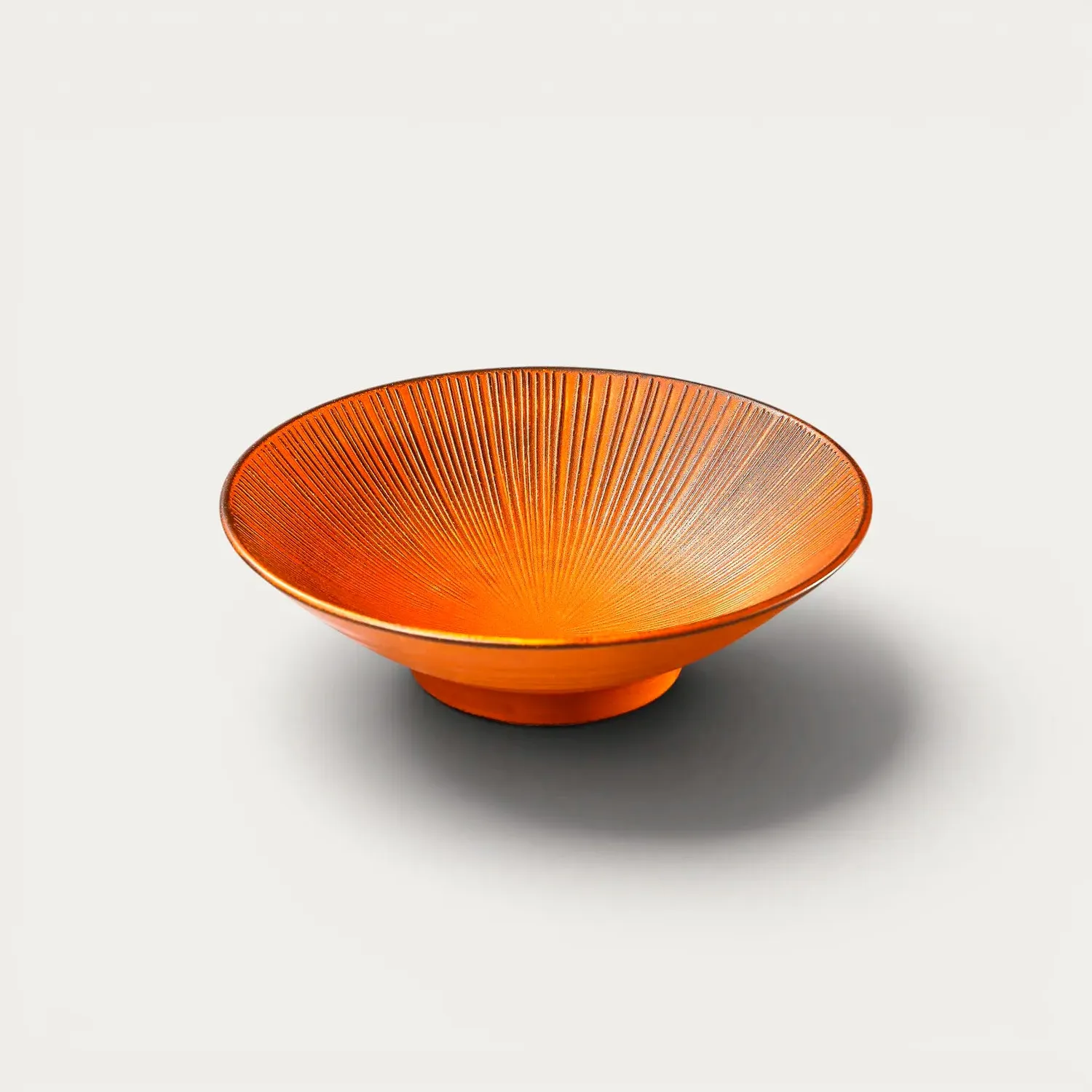 Nishikidori Assiette creuse porcelaine argile 21,4 cm