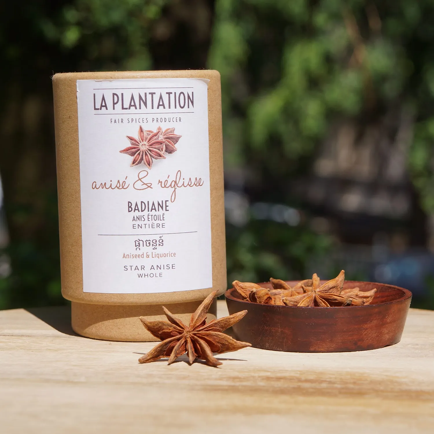 La Plantation Badiane anis étoilé aromatique entier