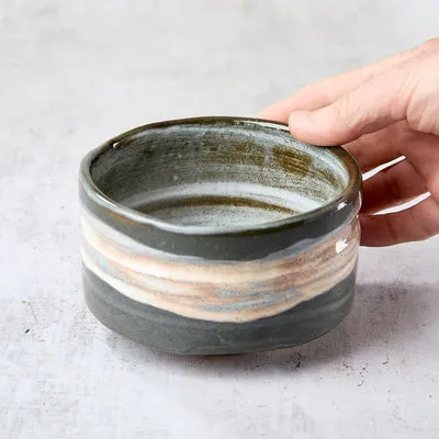 NISHIKIDORI KUMO bol à matcha chawan large
