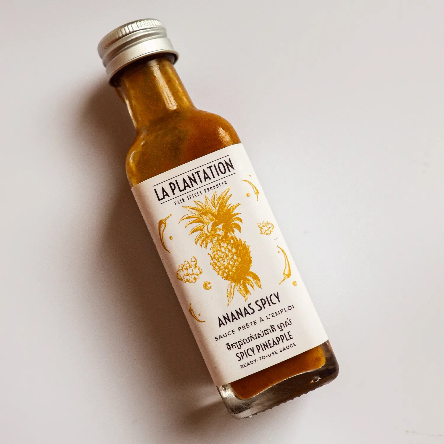 La Plantation Sauce Ananas Spicy sauce piquante fruitée